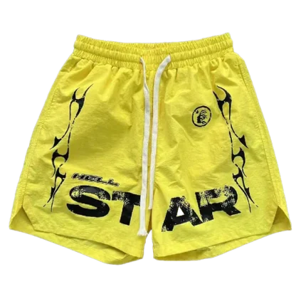 Hellstar Shorts Yellow