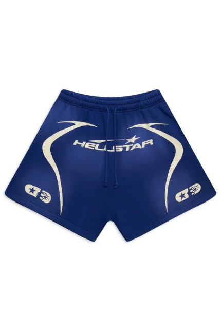 HELLSTAR WARM UP SHORTS DARK BLUE