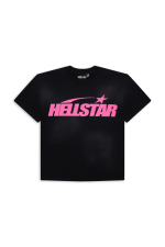 Hellstar Classic T-shirt (Black/Pink)