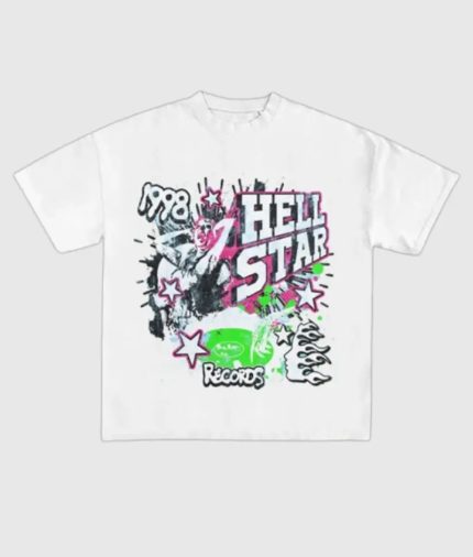 Hellstar 1998 Records T-Shirt White