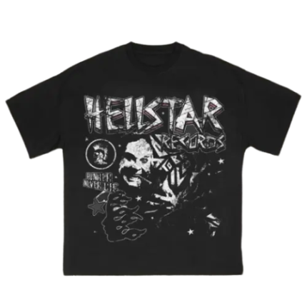 Black Hellstar Runher Never Die Tee