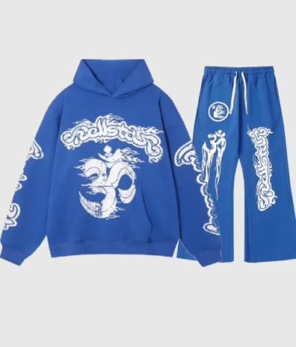 Hellstar Yoga sweatsuit Blue