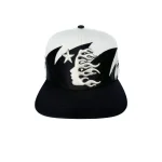 Off White/Black – Shark Teeth Snapback