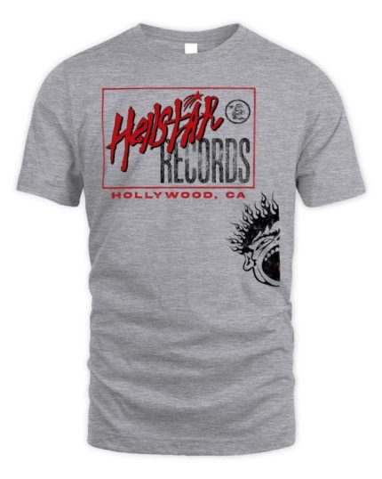 Hellstar Records Shirt Grey