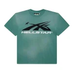 Hellstar Sports Logo Tee Washed Teal