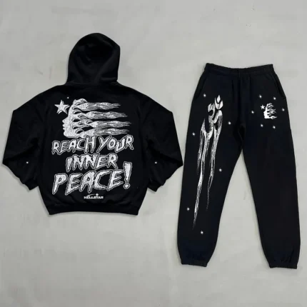 Hellstar Reach Your Inner Peace – Black Tracksuit